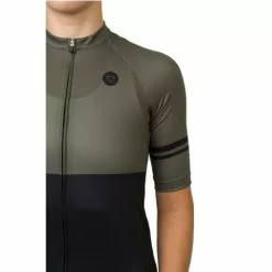AGU Duo Kortærmet Women Jersey Army Grøn -Cykeltøj til kvinder Salg AGU Duo Kortaermet Women Jersey Army 1658492973 04