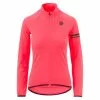 AGU Essential Thermo Langærmet Cykeltrøje Til Kvinder Neon Coral