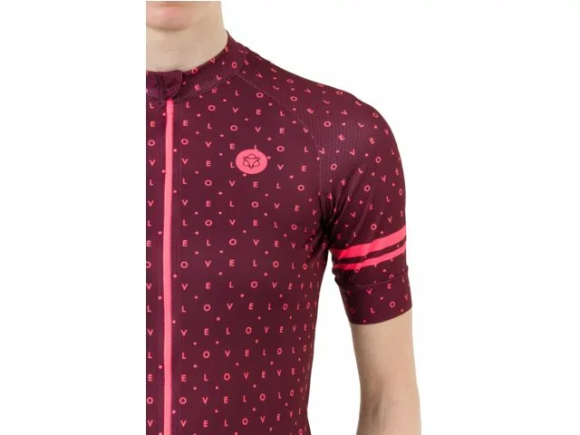 AGU Velo Love Jersey Rød Til Kvinder 5 AGU Velo Love Jersey Rød Til Kvinder - Billede 5