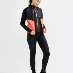 Craft Advanced SubZero Lumen Bibtights Sort Til Kvinder -Cykeltøj til kvinder Salg Craft Advanced SubZero Lumen Bibtigh 1631623128 07