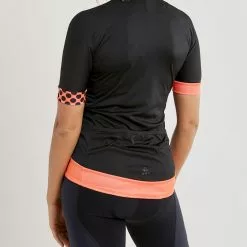Craft Block Jersey Women Sort/Orange -Cykeltøj til kvinder Salg Craft Block Jersey Women SortOrange 1582810977 03