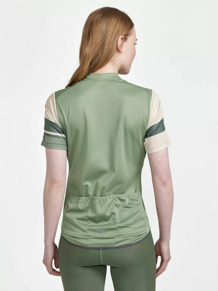 Craft Core Endur Logo Cykeltrøje Til Kvinder Grøn 3 Craft Core Endur Logo Cykeltrøje Til Kvinder Grøn - Billede 3