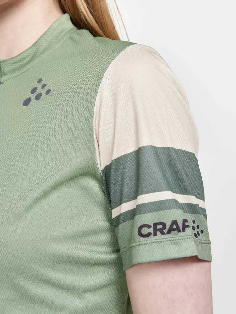 Craft Core Endur Logo Cykeltrøje Til Kvinder Grøn 4 Craft Core Endur Logo Cykeltrøje Til Kvinder Grøn - Billede 4