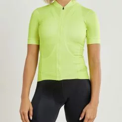 Craft Essence Jersey Dame Gul 4 Craft Essence Jersey Dame Gul -Cykeltøj til kvinder Salg Craft Essence Jersey Dame Gul 1646390932 01