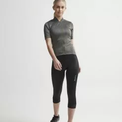 Craft Essence Jersey Dame Armygrøn 9 Craft Essence Jersey Dame Armygrøn -Cykeltøj til kvinder Salg Craft Essence Jersey Dame Sort 1550828592 04