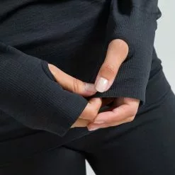 Craft Fuseknit Comfort Zip Sort Til Kvinder 5 Craft Fuseknit Comfort Zip Sort Til Kvinder -Cykeltøj til kvinder Salg Craft Fuseknit Comfort Zip sort til 1598441785 02