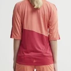 Craft Hale XT Jersey Rød/Orange -Cykeltøj til kvinder Salg Craft Hale XT Jersey Pink 1550581927 02