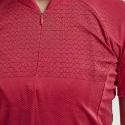 Craft Rise Jersey Rød Til Kvinder -Cykeltøj til kvinder Salg Craft Rise Jersey Roed til Kvinder 1568974541 03