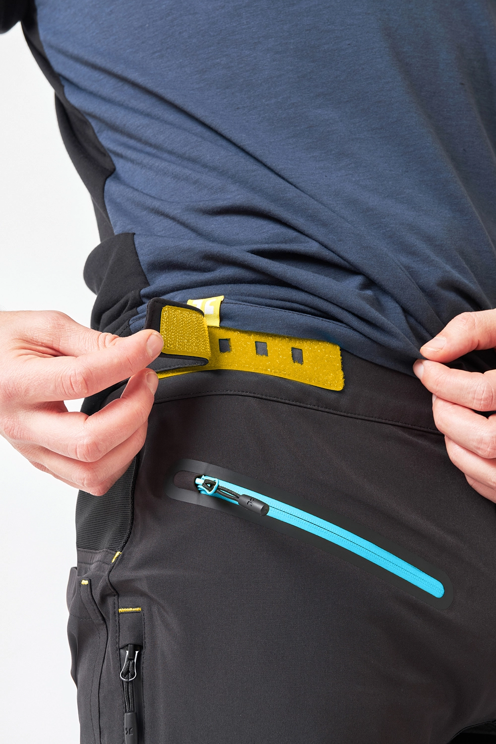 Dirtlej Trailscout Half & Half MTB Bukser Sort 3 Dirtlej Trailscout Half & Half MTB Bukser Sort - Billede 3