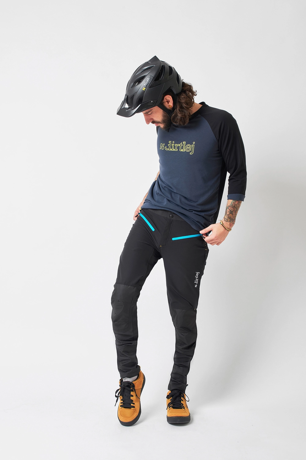 Dirtlej Trailscout Half & Half MTB Bukser Sort 7 Dirtlej Trailscout Half & Half MTB Bukser Sort - Billede 7