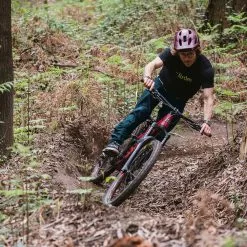 Dirtlej Trailscout Long Flex MTB Bukser Blå/grå -Cykeltøj til kvinder Salg Dirtlej Trailscout Long Flex MTB Buk 1668522769 07