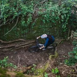 Dirtlej Trailscout Long Flex MTB Bukser Til Kvinder Blå/grå 19 Dirtlej Trailscout Long Flex MTB Bukser Til Kvinder Blå/grå -Cykeltøj til kvinder Salg Dirtlej Trailscout Long Flex MTB Buk 1668522919 09