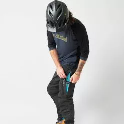 Dirtlej Trailscout Vandtætte MTB Bukser Sort/Lime -Cykeltøj til kvinder Salg Dirtlej Trailscout Vandtaette MTB Buk 1643809880 06