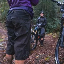 Dirtlej Trailscout Vandtætte MTB Shorts Til Kvinder Sort/Pink -Cykeltøj til kvinder Salg Dirtlej Trailscout Vandtaette MTB sho 1615301234 06