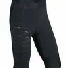 Endurance Gorsk Windblock Cykelbukser Med Seler Og Indlæg Sort