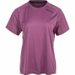 Endurance Jannie Kortærmet MTB Trøje Til Kvinder Lilla