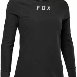 FOX Defend Thermal Jersey Til Kvinder Sort