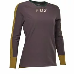 FOX Defend Thermal Jersey Til Kvinder Gul/lilla