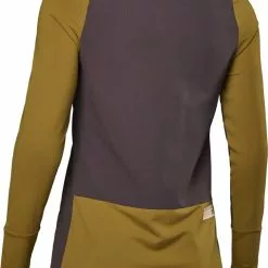 FOX Defend Thermal Jersey Til Kvinder Gul/lilla -Cykeltøj til kvinder Salg FOX Defend Thermal Jersey Til Kvinde 1661697649 02