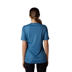 FOX Ranger Foxhead Cykeltrøje Til Kvinder Blå -Cykeltøj til kvinder Salg FOX Ranger Foxhead Cykeltroeje Til Kv 1680245591 02