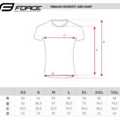 Force Angle MTB Kortærmet Cykeltrøje Til Kvinder Hvid/Blå -Cykeltøj til kvinder Salg Force Angle MTB Kortaermet Cykeltroeje 1615987864 02