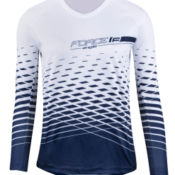 Force Angle MTB Langærmet Cykeltrøje Til Kvinder Hvid / Blå