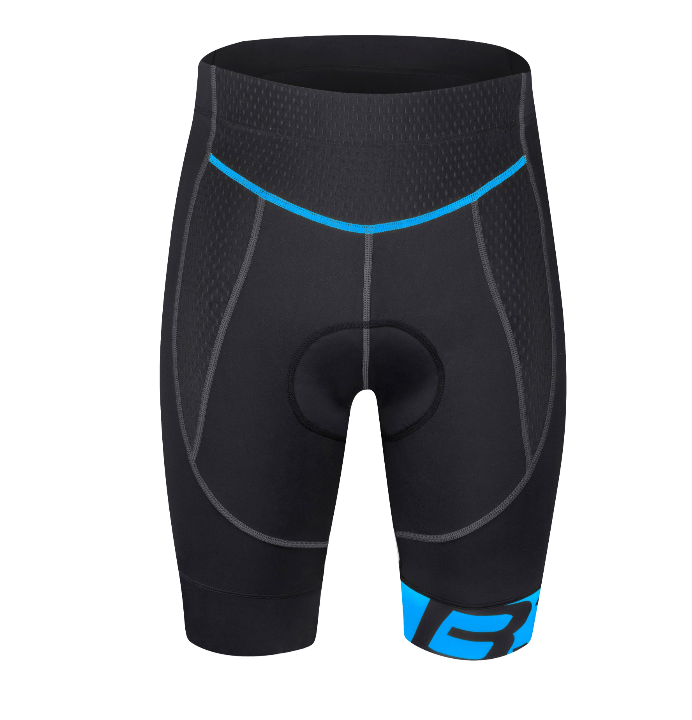 Force B30 Cykelshorts - Sort / Blå