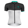 Force Points Cykeltrøje Til Kvinder - Sort/Hvid/Turkis -Cykeltøj til kvinder Salg Force Points Cykeltroeje til kvinder 1596791043