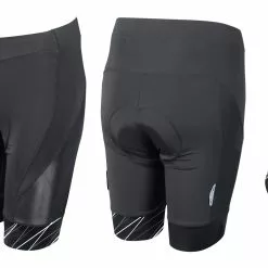 Force Shine Cykelshorts Med Indlæg - Sort