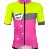 Force Square Jersey Til Børn Gul/Pink -Cykeltøj til kvinder Salg Force Square Jersey til boern GulPin 1569574691