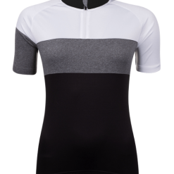 Force View Cykeltrøje - Kvinde - Sort / Grå / Hvid