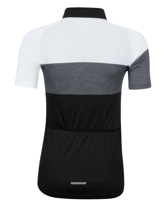 Force View Cykeltrøje - Kvinde - Sort / Grå / Hvid - Billede 2