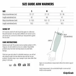 GripGrab Arm Warmers Sort Light -Cykeltøj til kvinder Salg GripGrab Arm Warmers sort Light 1634902504 05