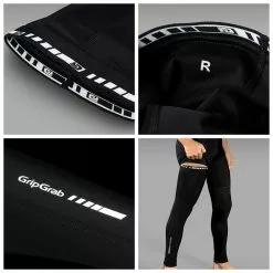GripGrab Leg Warmers Sort Light -Cykeltøj til kvinder Salg GripGrab Leg Warmers sort Light 1634903042 02