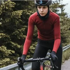 Isadore Women´s TherMerino Jersey Cabernet -Cykeltøj til kvinder Salg Isadore Women TherMerino Jersey Cabe 1613636387 02
