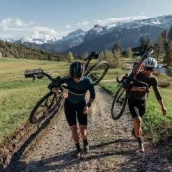 Isadore Women´s Gravel Jersey 3/4 Sleeve, Blue Coral -Cykeltøj til kvinder Salg Isadore Womens Gravel Jersey 34 sl 1640210395 04