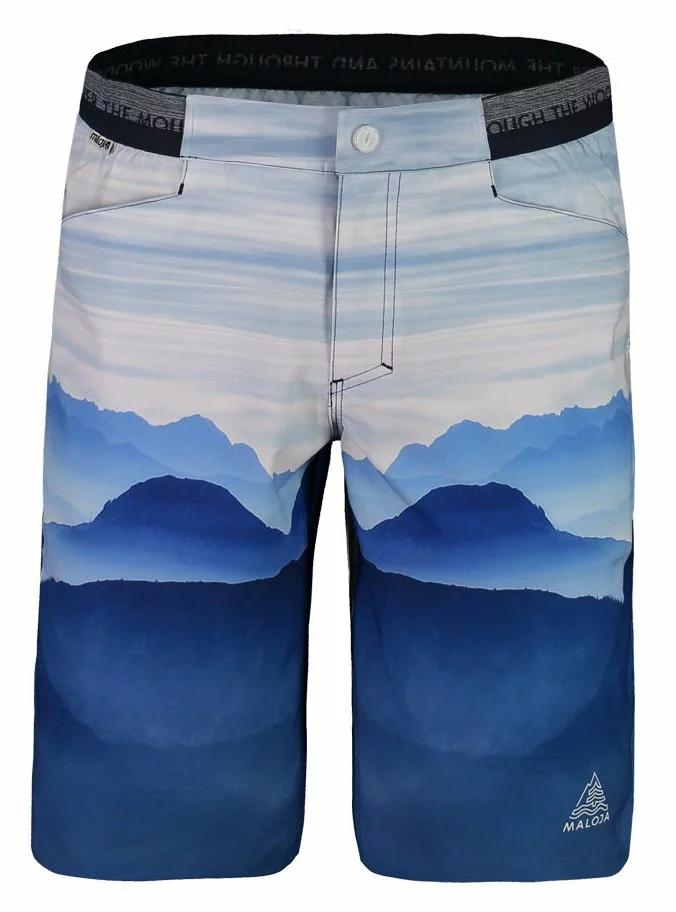 Maloja GionM Cykelshorts Med Bjerglandskab 1 Maloja GionM Cykelshorts Med Bjerglandskab