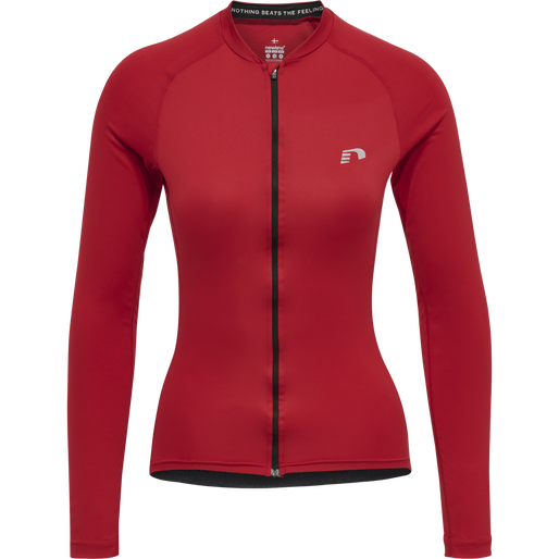 Newline Core Langærmet Dame Cykeltrøje Rød 3 Newline Core Langærmet Dame Cykeltrøje Rød - Billede 3