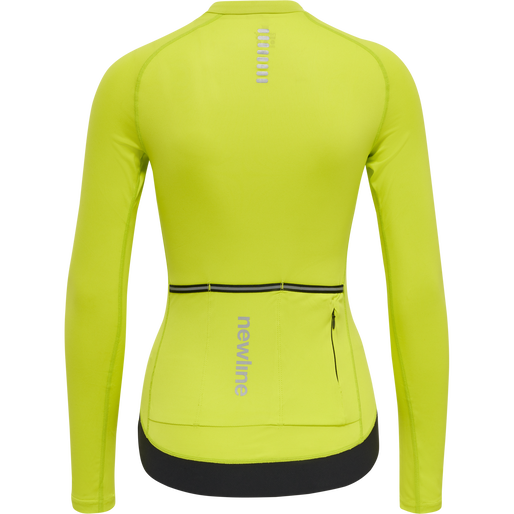 Newline Core Langærmet Dame Cykeltrøje Fluo Gul 2 Newline Core Langærmet Dame Cykeltrøje Fluo Gul - Billede 2