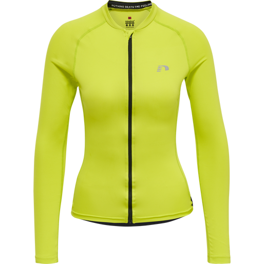 Newline Core Langærmet Dame Cykeltrøje Fluo Gul 3 Newline Core Langærmet Dame Cykeltrøje Fluo Gul - Billede 3