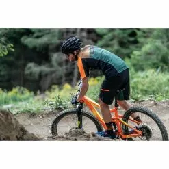 Rogelli Adventure 2.0 Cykelshorts Til MTB Grøn/Orange -Cykeltøj til kvinder Salg Rogelli Adventure 20 Cykelshorts Ti 1677847215 05