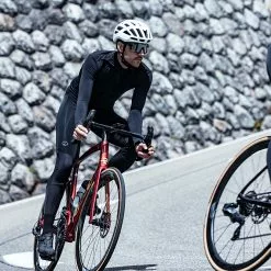 Rogelli Collant Distance Bibtights Sort -Cykeltøj til kvinder Salg Rogelli Collant Distance Bibtights S 1662718242 04