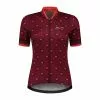 Rogelli Hearts Kortærmet Jersey Til Kvinder Rød -Cykeltøj til kvinder Salg Rogelli Hearts Kortaermet Jersey til 1645441681