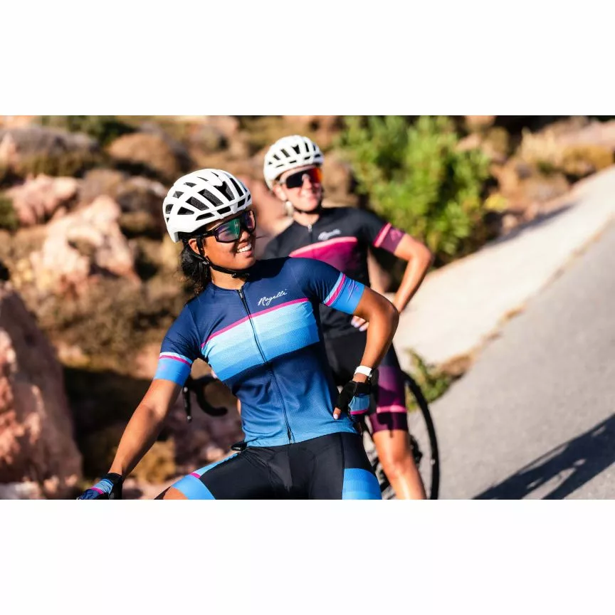 Rogelli Impress 2 Cykeltrøje Kvinder Blå 6 Rogelli Impress 2 Cykeltrøje Kvinder Blå - Billede 6