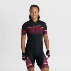 Rogelli Impress 2 Cykeltrøje Kvinder Sort/Rød -Cykeltøj til kvinder Salg Rogelli Impress 2 Cykeltroeje Kvinder 1678457334 03