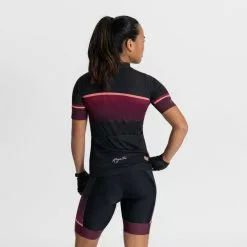 Rogelli Impress 2 Cykeltrøje Kvinder Sort/Rød -Cykeltøj til kvinder Salg Rogelli Impress 2 Cykeltroeje Kvinder 1678457334 04