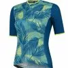Rogelli Leaf Jersey Til Kvinder - Blå/Gul -Cykeltøj til kvinder Salg Rogelli Leaf Jersey til Kvinder Bl 1614950139