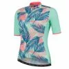 Rogelli Leaf Jersey Til Kvinder - Mint/Koral