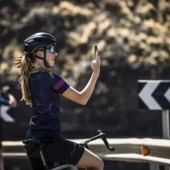 Rogelli Marble Kortærmet Jersey Til Kvinder Blå / Pink -Cykeltøj til kvinder Salg Rogelli Marble Kortaermet Jersey til 1645440667 07