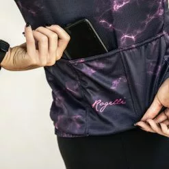Rogelli Marble Kortærmet Jersey Til Kvinder Blå / Pink -Cykeltøj til kvinder Salg Rogelli Marble Kortaermet Jersey til 1645440667 08
